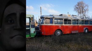 Луганский троллейбус до и после