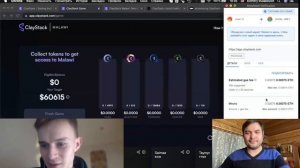 Вхождение в крипту. TestToEarn. Claystack - выполнение тестнета