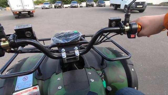 Обзор бесшумного электроквадроцикла OFFROAD / Ride On Electromagnetice OFFROAD