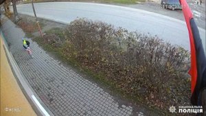 Бухая в хлам мама на Украине, на фоне флага правого сектора, ....