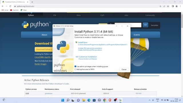 how to install python | python installation | install Python on windows 11