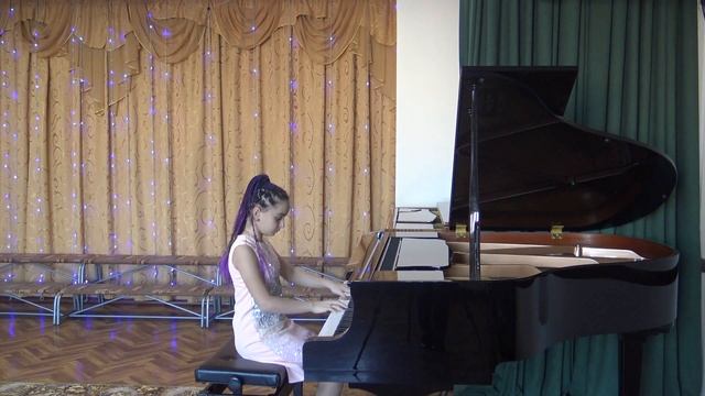 Бабаева Айсу. 5 класс. Л. Кехлер "Вальс". смотреть онлайн