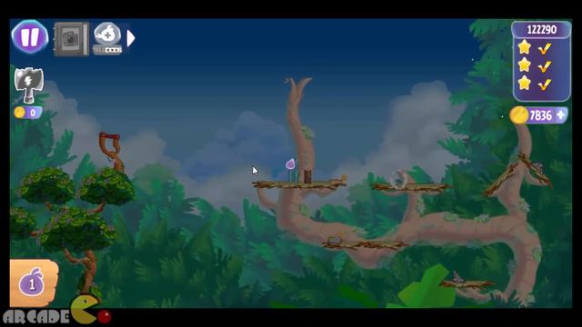 Angry Birds Stella - Bomb Piggie Cursed Pig Golden Map Walkthrough Part 42 смотреть онлайн