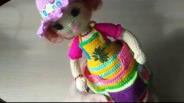Кукла - помощница для рукодельницы №2. Обзор.