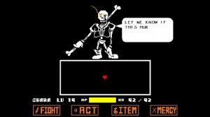 Undertale: Disbelief Papyrus Fight (DEMO)