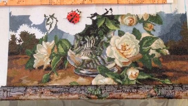 вышивка крестиком:Букет белых роз, Золотое руно. Отчет1 смотреть онлайн