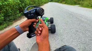 RC Traxxas XRT Speed King 8S First Run & Fight with Xmaxx Car - Chatpat toy tv