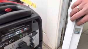 Нагрузил генератор A-ipower A2500Is до 2 кВт конвектором