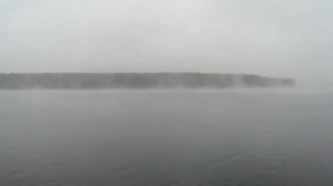 Водохранилище. Десногорск. Не замерзает зимой.