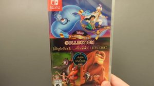 Kintips Unboxing Disney Classic Game Collection The Jungle Book Lion King Aladdin Nintendo Switch
