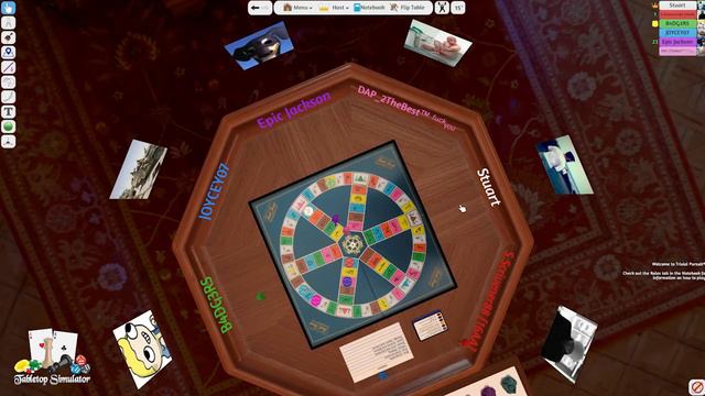 Tabletop Simulator | TRIVIAL PURSUIT смотреть онлайн