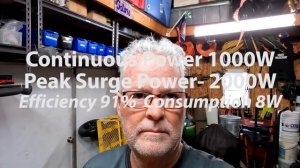 Li TIme 1000W Pure Sine Wave Inverter Unboxing and Testing under $100