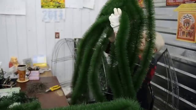 Ритуальные венки из искусственных цветов