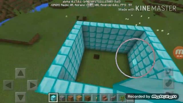 Как построить дом из алмаза в Майнкрафт смотреть онлайн