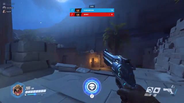 Overwatch-Почти одержал победу.Лучший момент матча!! смотреть онлайн