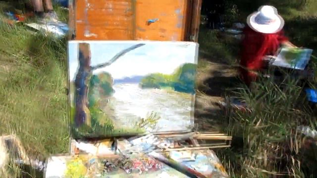 ст.Курская открытый арт-пленэр для педагогов-художников часть 4 смотреть онлайн