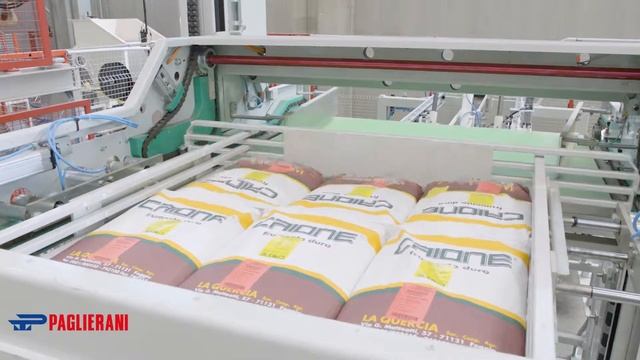 Упаковка зерновых в 25 Kg, клапан смотреть онлайн