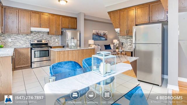 Home for sale at 130 Agava Street, Brampton, ON L7A 4R9 смотреть онлайн