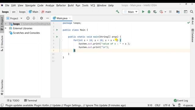 Tutorial 22: Loops in Java