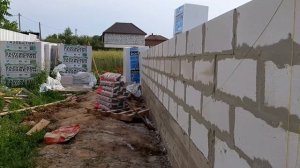 Кладка газоблока.Кладка газоблока на клей.
