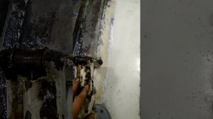 Восстановление петли iveco/   hinge repair