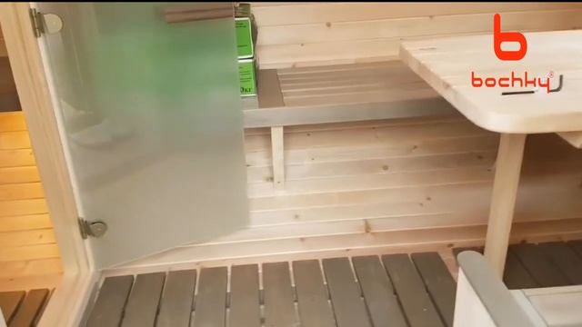 Баня бочка от bochky. Мега 2 СВ Квадро.