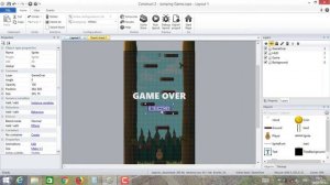 3. Make a Jumping Game - Add Game Over Screen - Construct 2 Tutorial