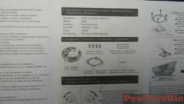 Zalman cnps90F 'Ultra Quiet" Low Profile CPU Cooler Unboxing and Review смотреть онлайн