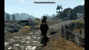 Skyrim: Horse Bug