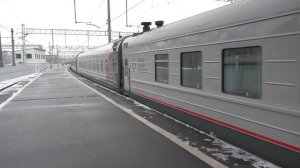 Прибытие Таврии и отправление Сапсана. Поезд № 180 Симферополь – Санкт-Петербург