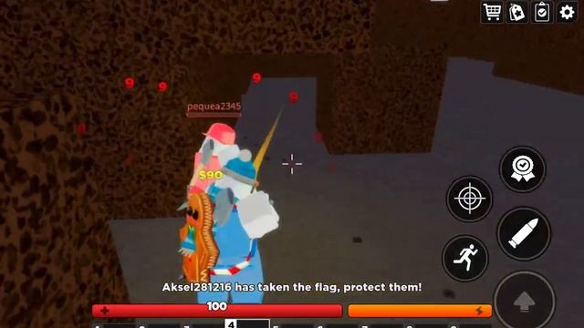 Grinding the Christmas Update!! In Roblox Flag Wars.. смотреть онлайн