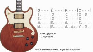 Smooth Mellow Blues In G _ Guitar Backing Track