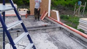 Дом из сип панелей на бетонный фундамент. Дом из сип Ессентуки.