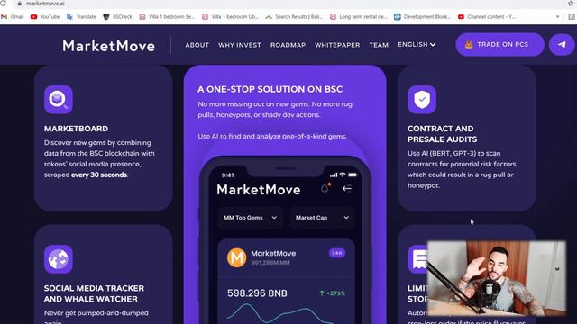Does MARKET MOVE Token Have 100X Potential? Limit Order + Stop-Loss Orders + Reflections to Holders смотреть онлайн