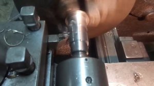 Нарезание резьбы резцом #нарезание_резьбы