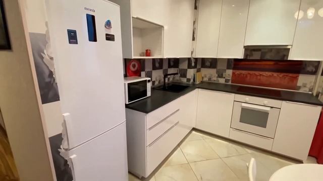 Аренда красивой видовой квартиры-студии в ЖК бизнес-класса "Миллион алых роз" смотреть онлайн