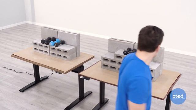 VertDesk v3 vs Fully Jarvis Standing Desk Weight Capacity Comparison смотреть онлайн