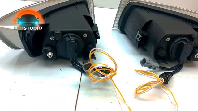 Lexus GX 470 Противотуманные фары. Матричные модули прожекторного типа. смотреть онлайн