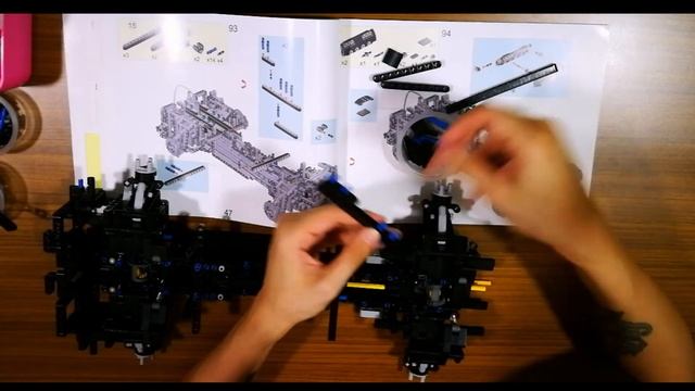 Timelapse Build | #2 | Lepin 23009 Ford Mustang Hoonigan | смотреть онлайн