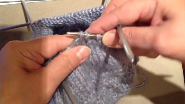 Берет с цветами,часть3 Вязание берета с цветами круговыми спицами без шва смотреть онлайн