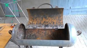 Мангал своими руками с газового баллона!