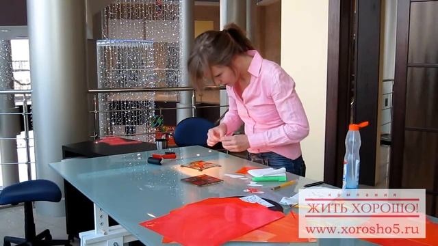 Делаем английский пленочный витраж смотреть онлайн