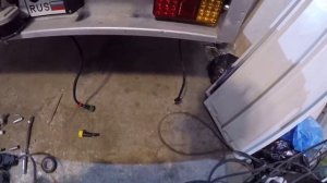 LED фонари на прицеп. LED lights on the trailer.