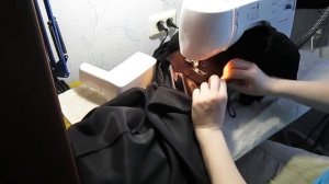 Как пришить подклад к готовой юбке