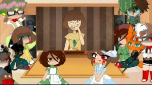 Реакция персонажей {Fran Boy} и { Little misfortune}