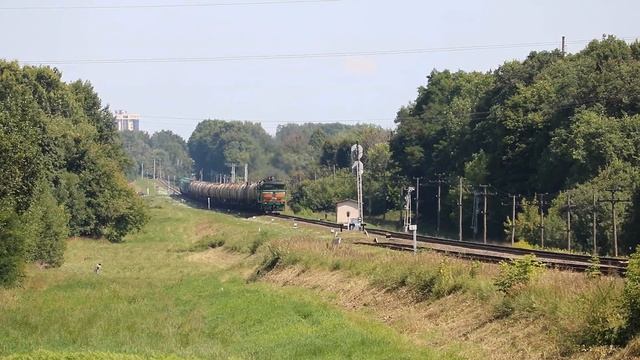 Тепловоз 2ТЭ10МК-3650 на перегоне Могилёв-2/Буйничи смотреть онлайн