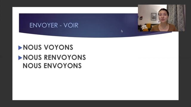 Спряжение глаголов envoyer и renvoyer смотреть онлайн