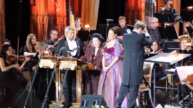 18/10/2013 Montserrat Caballe, Montserrat Marti, Nikolay Baskov