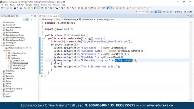 File Handling in Java | Reading and Writing File in Java | Java Training | Edureka Rewind