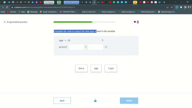 26 AI generated practice | Introduction to Python | Sololearn